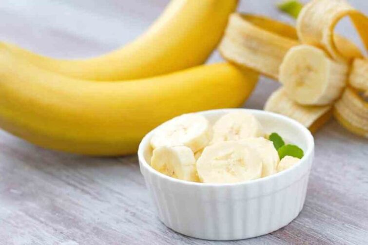Banana per maschera antietà